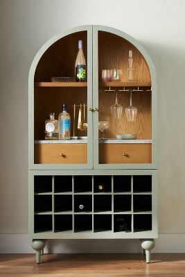 Fern Bar Cabinet added by Parker Home + Design