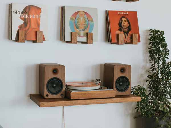 Floating Record Player Table added by Gabriela Stephens