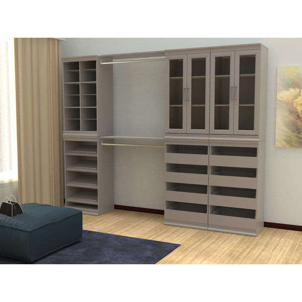 Modular Storage 90.14" W - 99" W Closet System added by Sandy Schargel Interiors