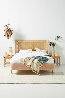 Heatherfield Primrose Valencia Velvet Bed added by Haus of Indigo