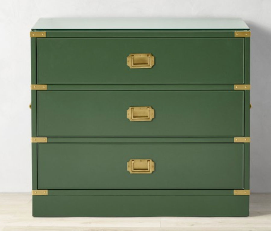 Campaign 3-Drawer Nightstand (30") added by Alethia Vitale
