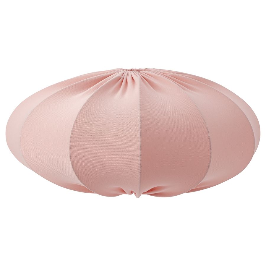 REGNSKUR Pendant lamp shade, oval pink, 20" - IKEA added by Rxchel Abrahams