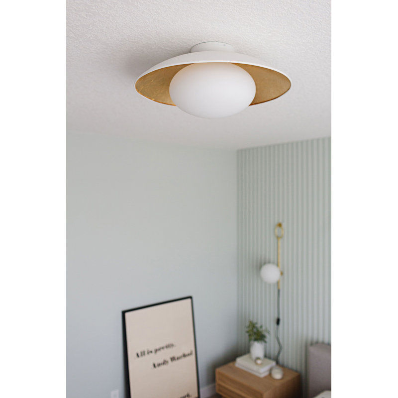 Jason Glass Flush Mount added by Stephanie M Rivera Ortiz