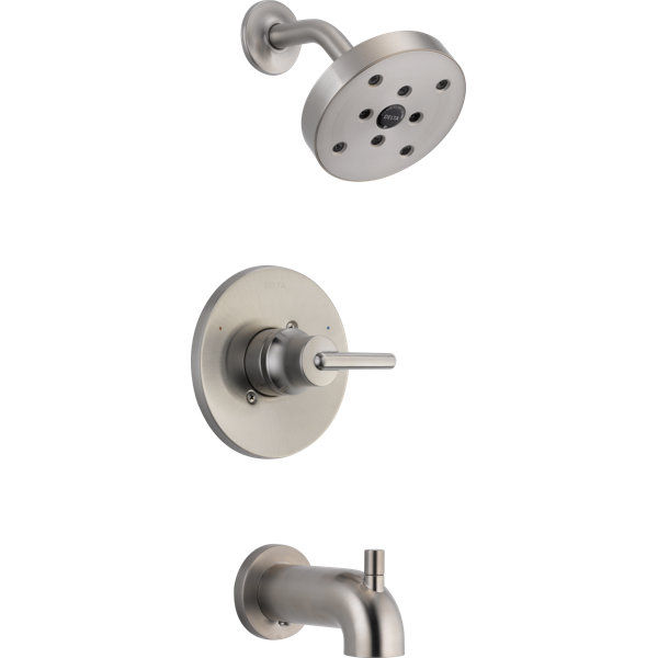Trinsic 14 Series Single-Function Tub Shower Faucet Set, H2Okinetic Shower Valve Trim Kit added by Lindsay Schultz
