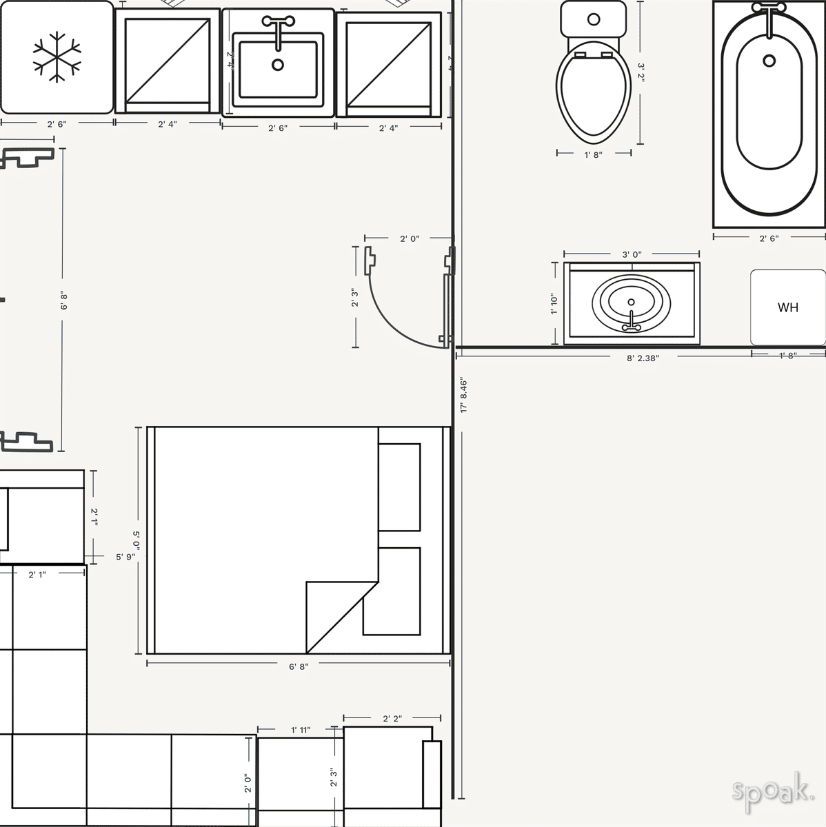 Tiny House Plan designed by Maycie Timpone