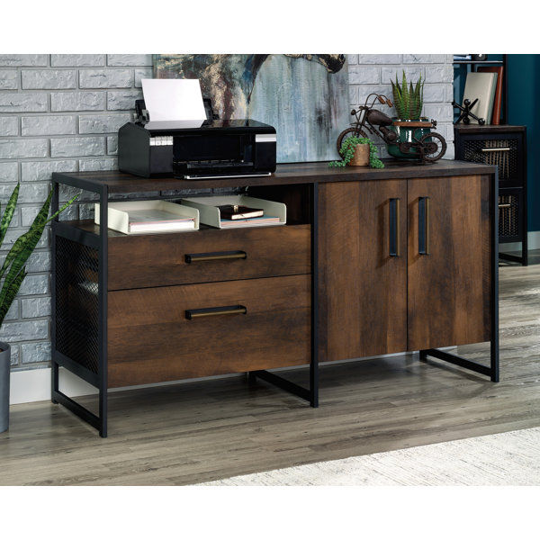 Arkeshia 57.99'' Wide 2 - Drawer Credenza added by Marisa Bettencourt