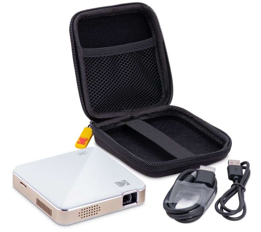 Kodak LUMA 150 Projector with Kodak EVA Case - QVC.com added by Rachel Long