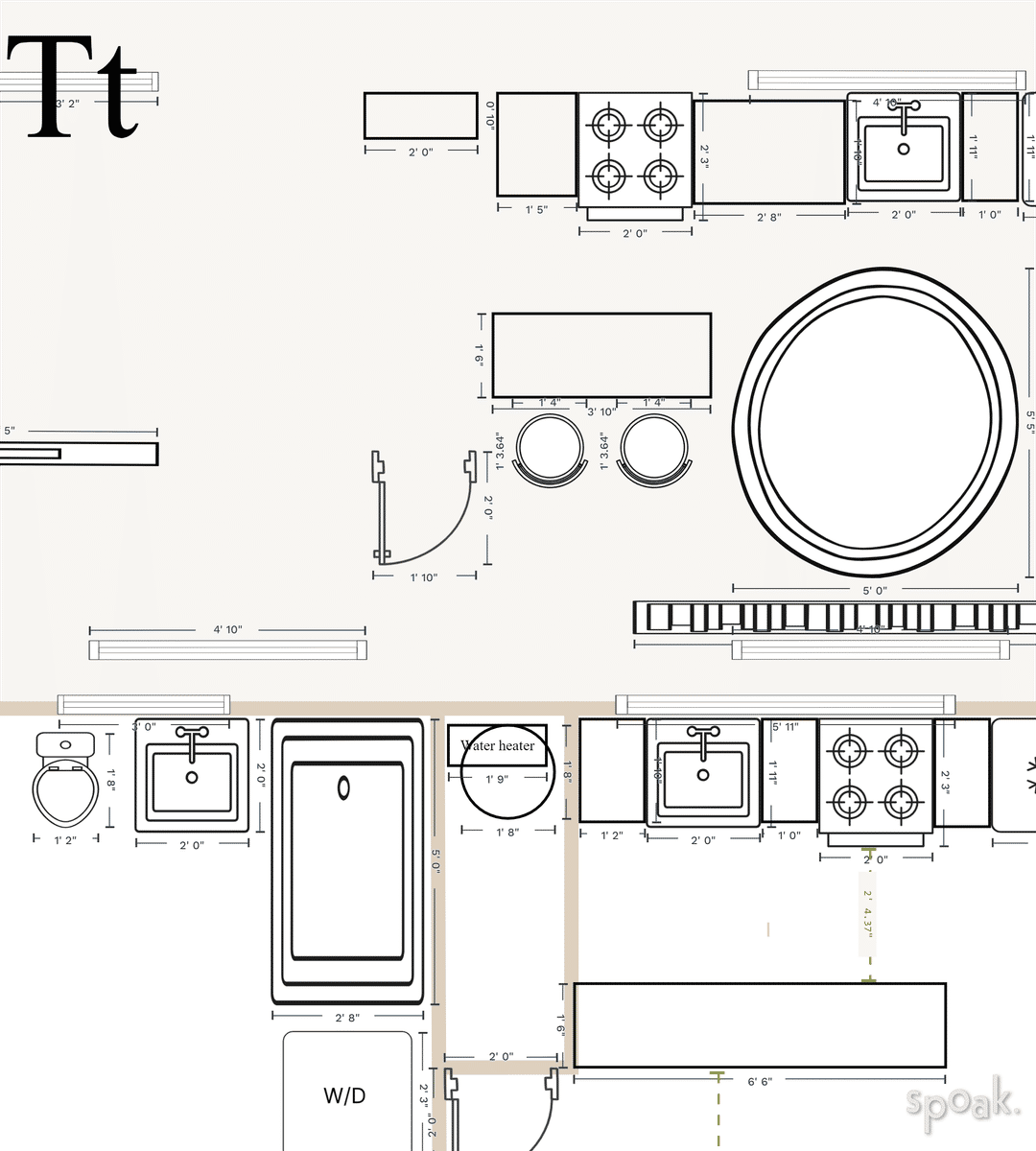 Tiny House Layout designed by Jesse Kartoffel