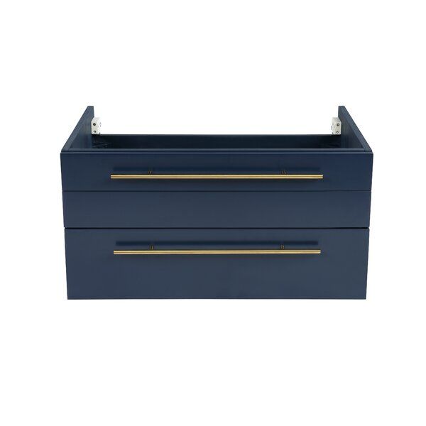 Lucera 30" Wall Mounted Single Bathroom Vanity Base Only added by HELEN SALGADO