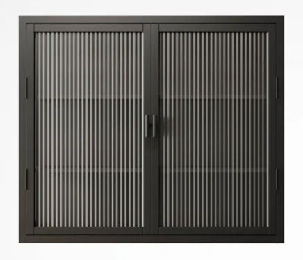 Hokku Designs 27.60" Glass Door Wall Cabinet With Detachable Shelves | Wayfair added by Jasmine Benton