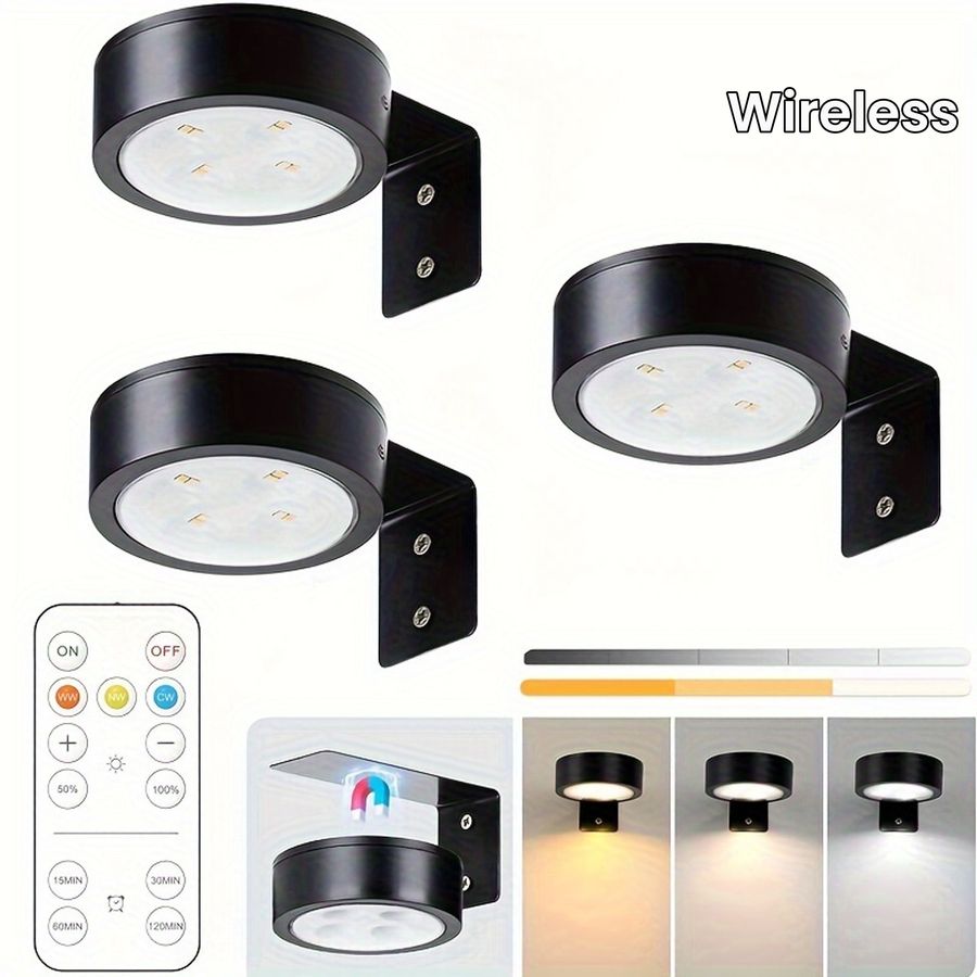 Battery powered Led Smart Night Lights Touch Control - Temu added by Artajah Rainey