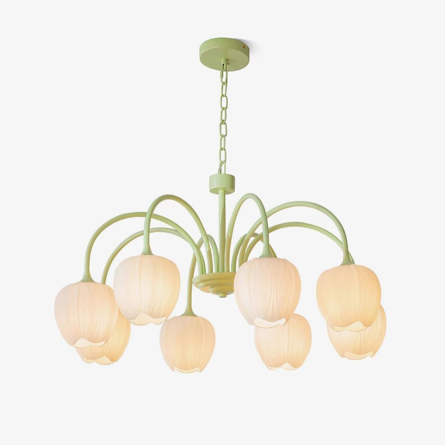 Tulip Matcha Chandelier added by Dani Stewart