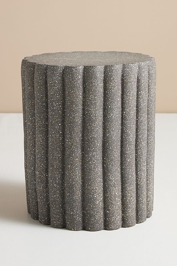 Channel Tufted Ceramic Stool added by Kaylie Raddatz