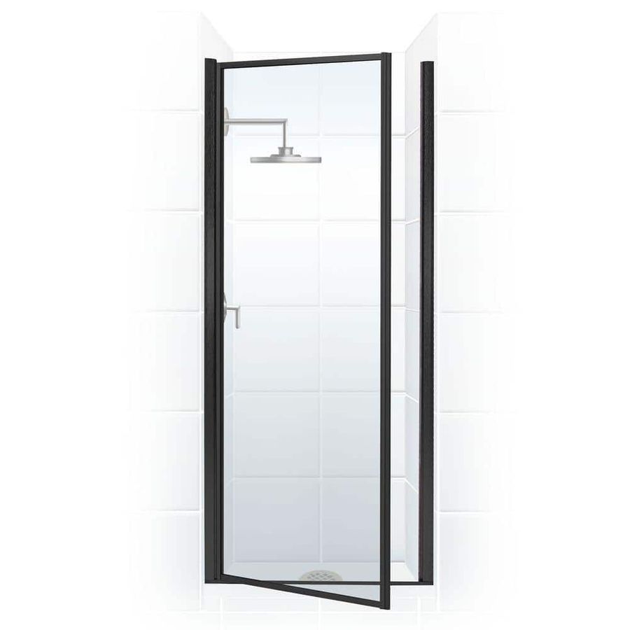 Coastal Shower Doors Legend 22.625 in. to 23.625 in. x 64 in. Framed Hinged Shower Door in Matte Black with Clear Glass L23.66O-C added by Alexandria Chipponeri