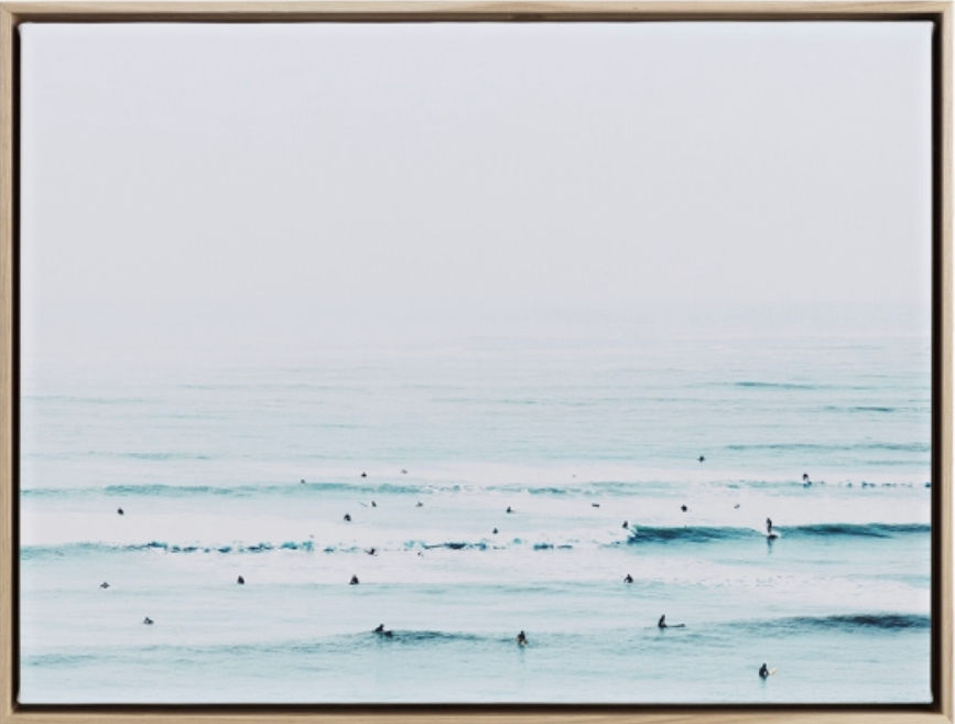 "The Sunday Blues" - Photography Limited Edition Art Print by Summer Strauch., Canvas added by Elevated by Elise LLC
