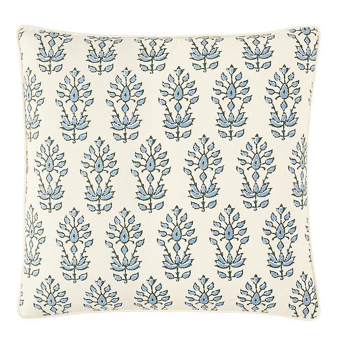 Annie Block Pillow Cornflower 20x20 added by REVEAL METHOD LLC