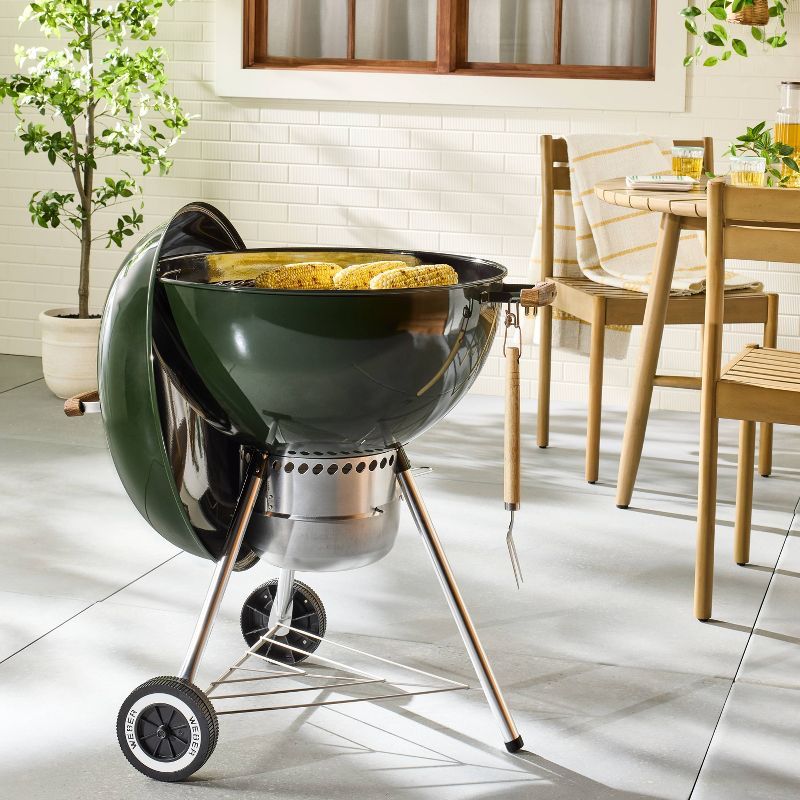 Weber 22" Charcoal Grill 1500573 Green - Hearth & Hand™ with Magnolia added by Olga Dragieva