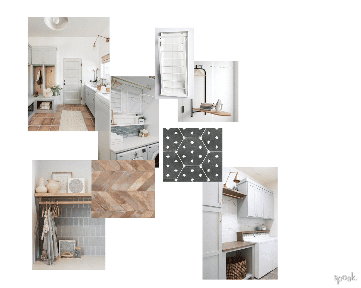 Laundry Room Inspo designed by Megan Hendel