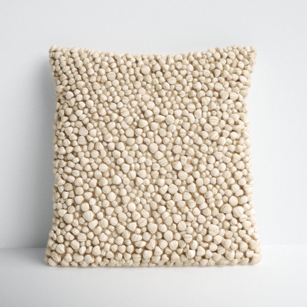Upson Embroidered Wool Throw Pillow added by Diksha Rathi