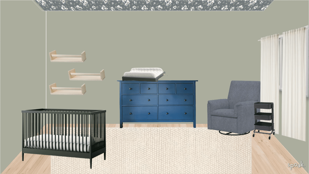 Nursery Inspo designed by Denali Johnson