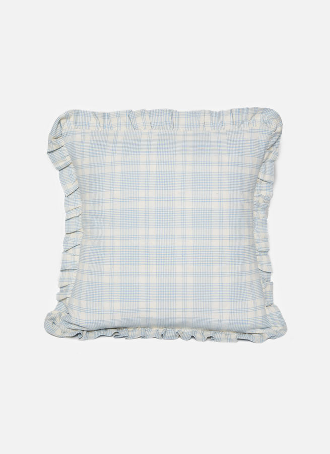 MARIANNE PLAID - Blue Pillow - Heather Taylor Home added by Spoak Member
