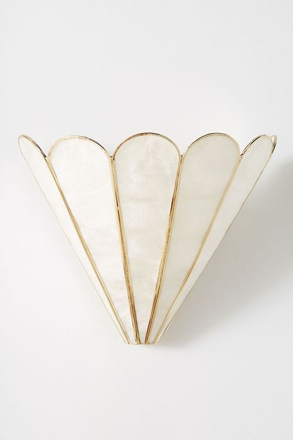 Madelyn Capiz Faceted Sconce added by Anna Espinoza
