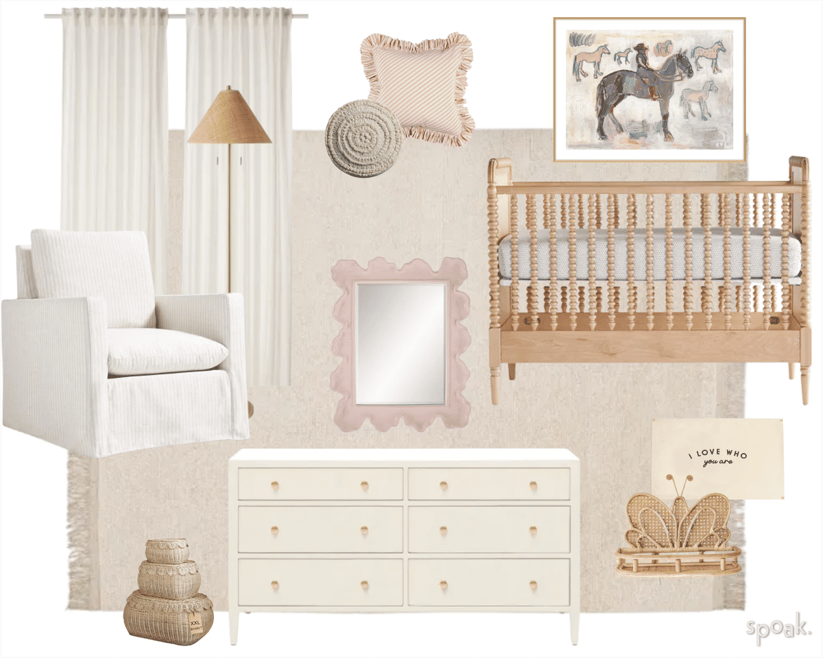 Nursery Inspo designed by Lauren Garretson