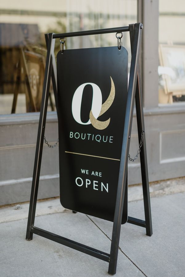 Custom A-frame Sign, Black Sandwich Board Sign, Minimalist Metal Sidewalk Sign, Event Sign, Wedding, Business, Event Display, Exterior Sign - Etsy added by Christina Robinson