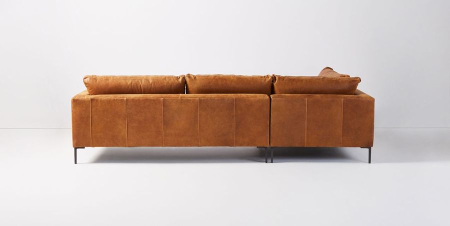 Edlyn Leather Chaise  added by Chicago Home Stylist