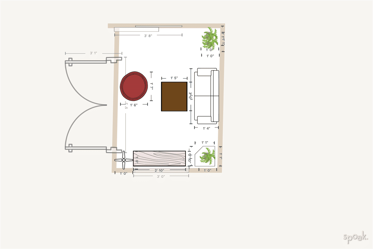 Play Room Floor Plan designed by Sarinah Silvas