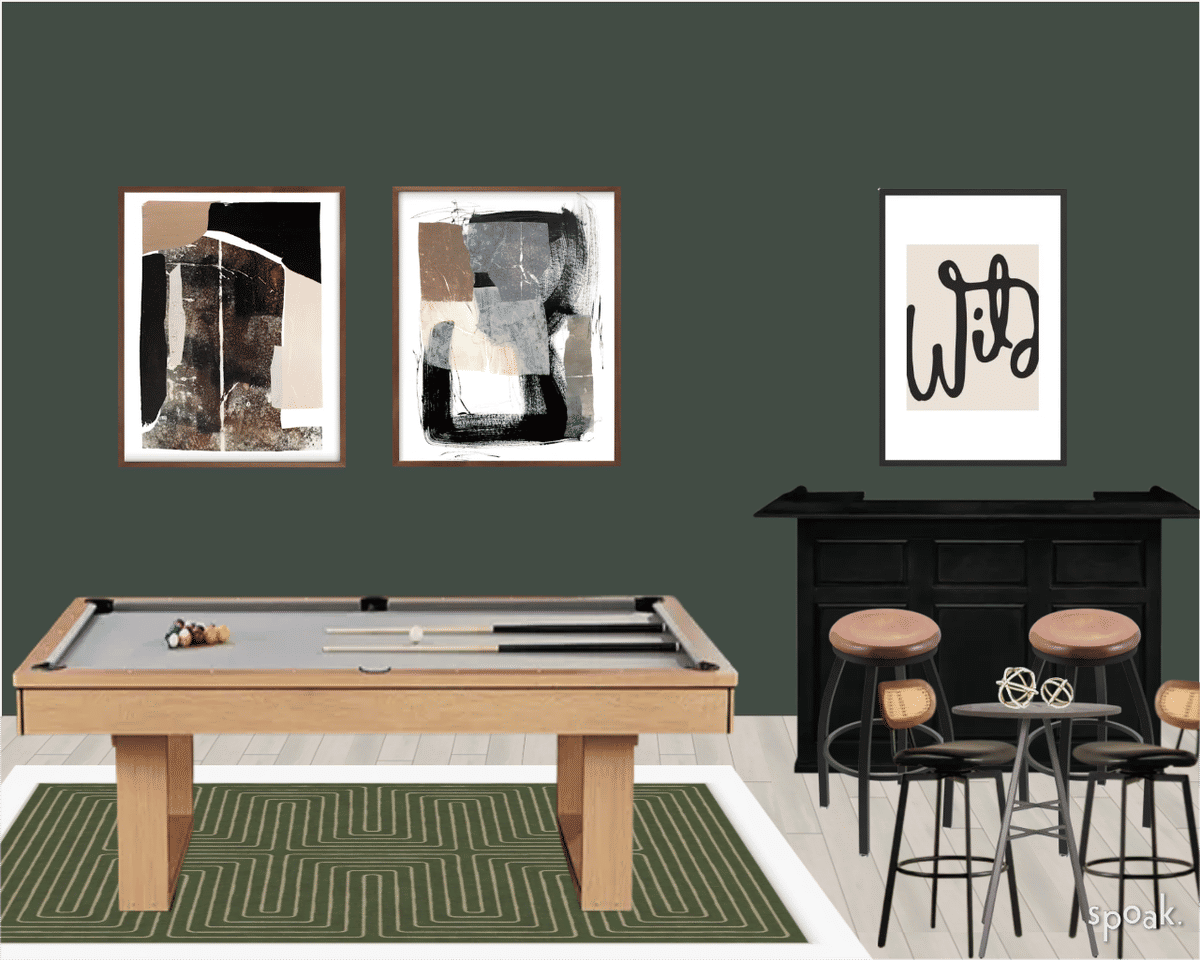 Game Room Ideas designed by STR Cribs