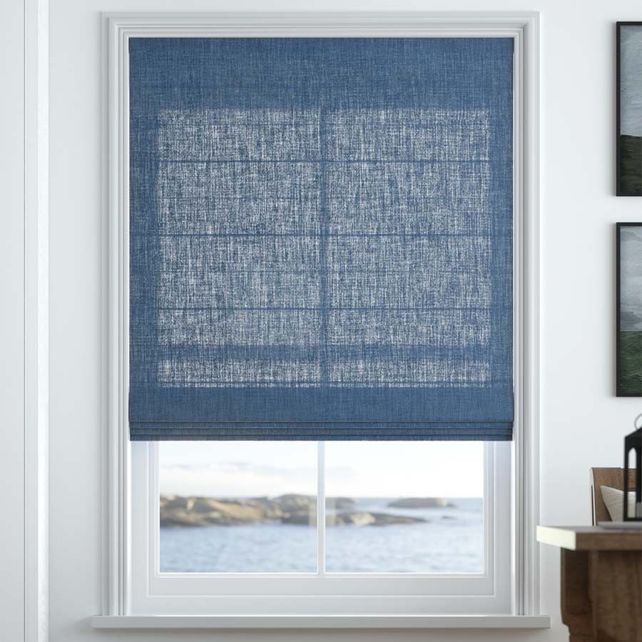 Roman Shades - Coastal Light Filtering Roman Shades | SelectBlinds.com added by Priscilla M
