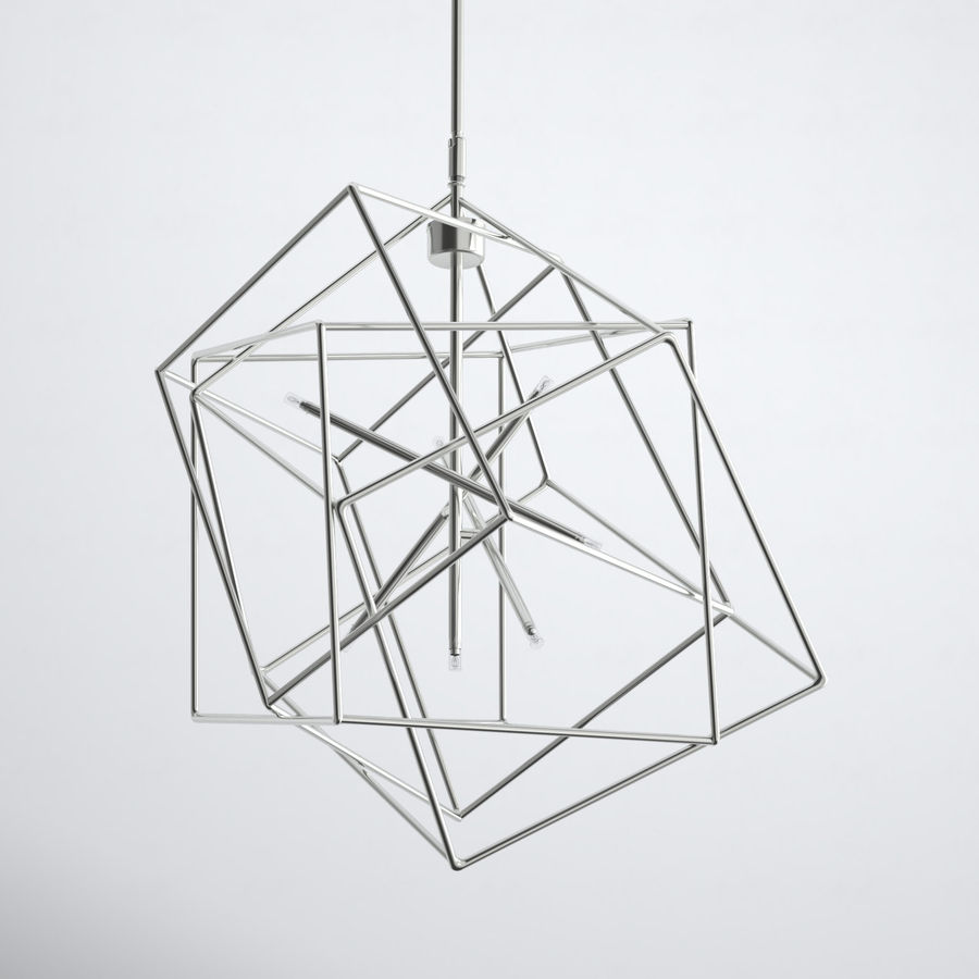 Ezo 7 Light Metal Geometric Chandelier added by HELEN SALGADO