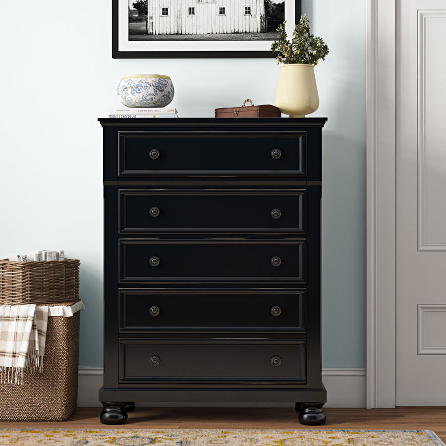 Lark Manor™ Aurane 5 Drawer 40" W Chest & Reviews | Wayfair added by Kristen Dominguez