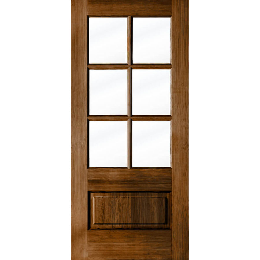 Douglas Fir 6 Lite Clear Glass Exterior Door added by Amanda Herlocker