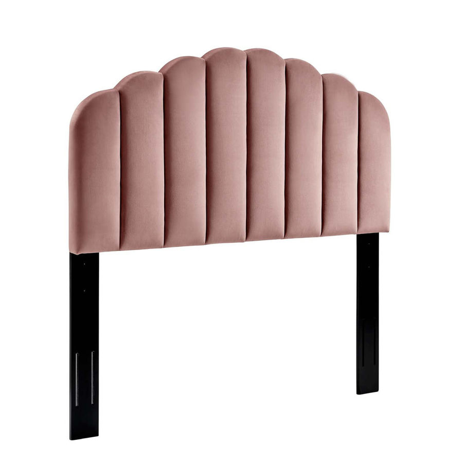 Arched Velvet Headboard added by Spoak Member