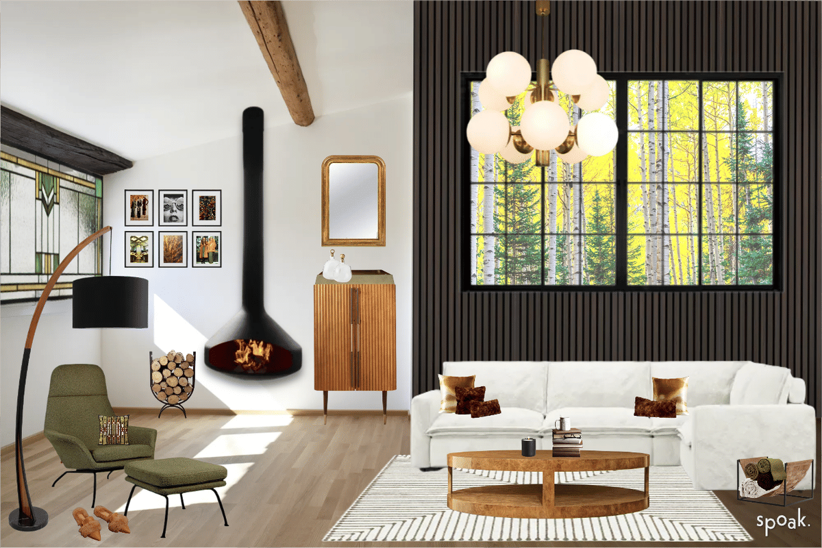 Living Room Inspiration designed by Kelsey Denczek-Kalczynski