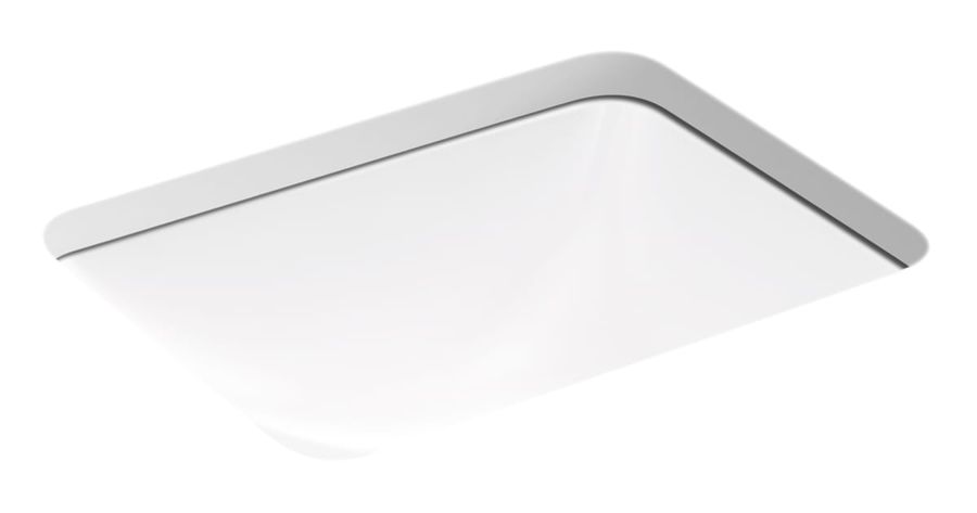 Kohler K-20000-0 Caxton Rectangle 20-1/4" Undermount | Build.com added by Bethesda Contracting