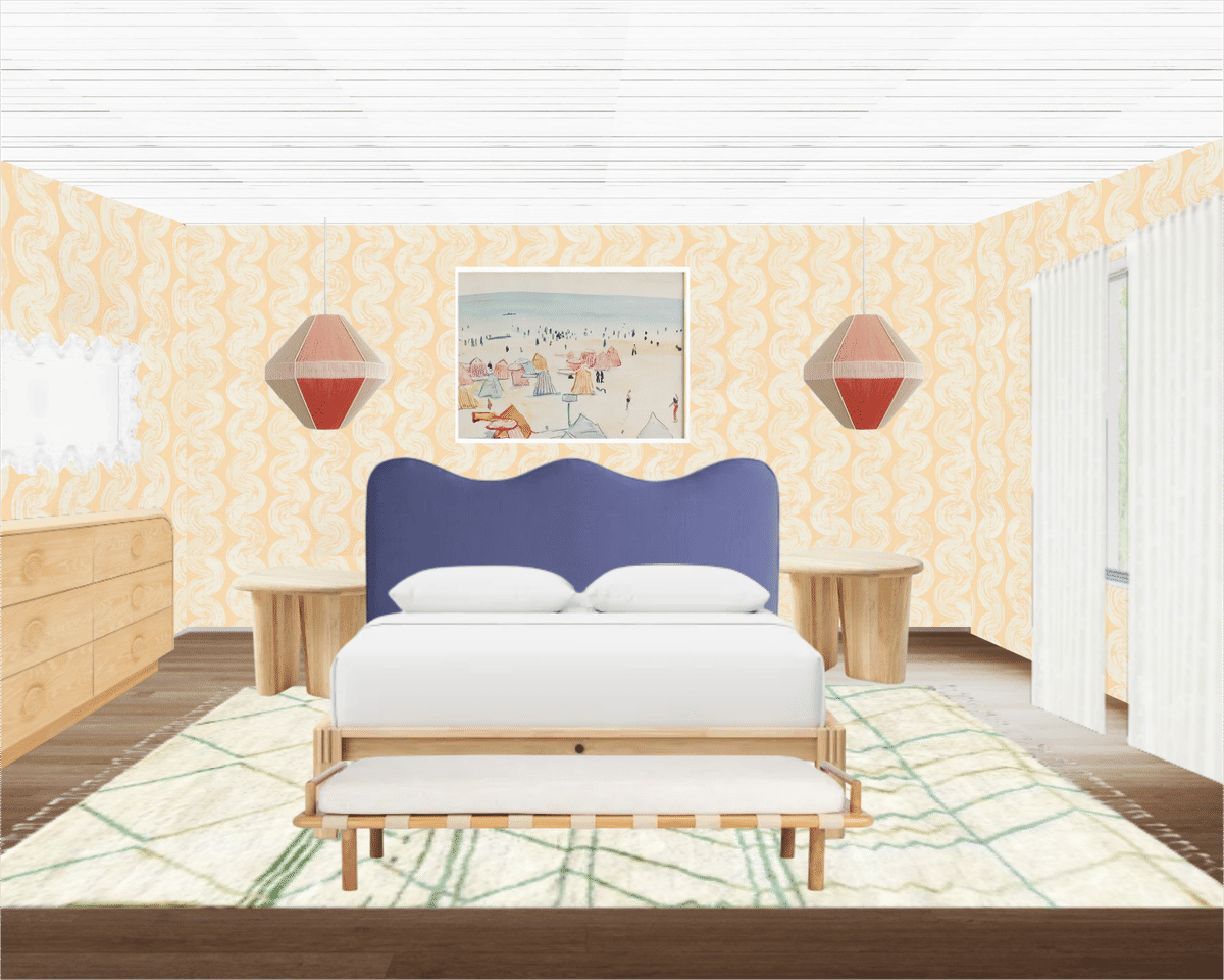 Bedroom Inspiration designed by Molly Lennan