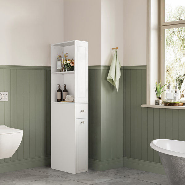 Krieno Freestanding Linen Cabinet 52.9″ H added by Sarah Jackson