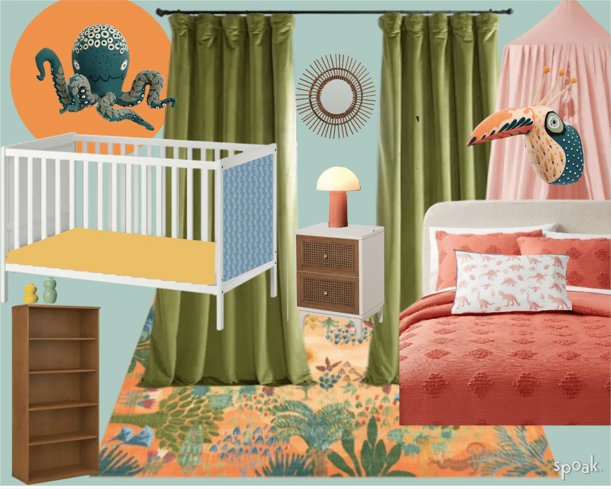 Nursery Inspiration designed by Amy Burrell