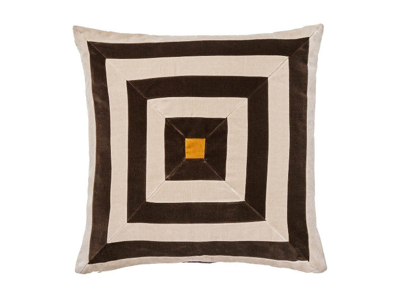 Christina Lundsteen, Isabel velvet throw pillow, 55x55 cm, Light Kit added by Tasbeeh Herwees
