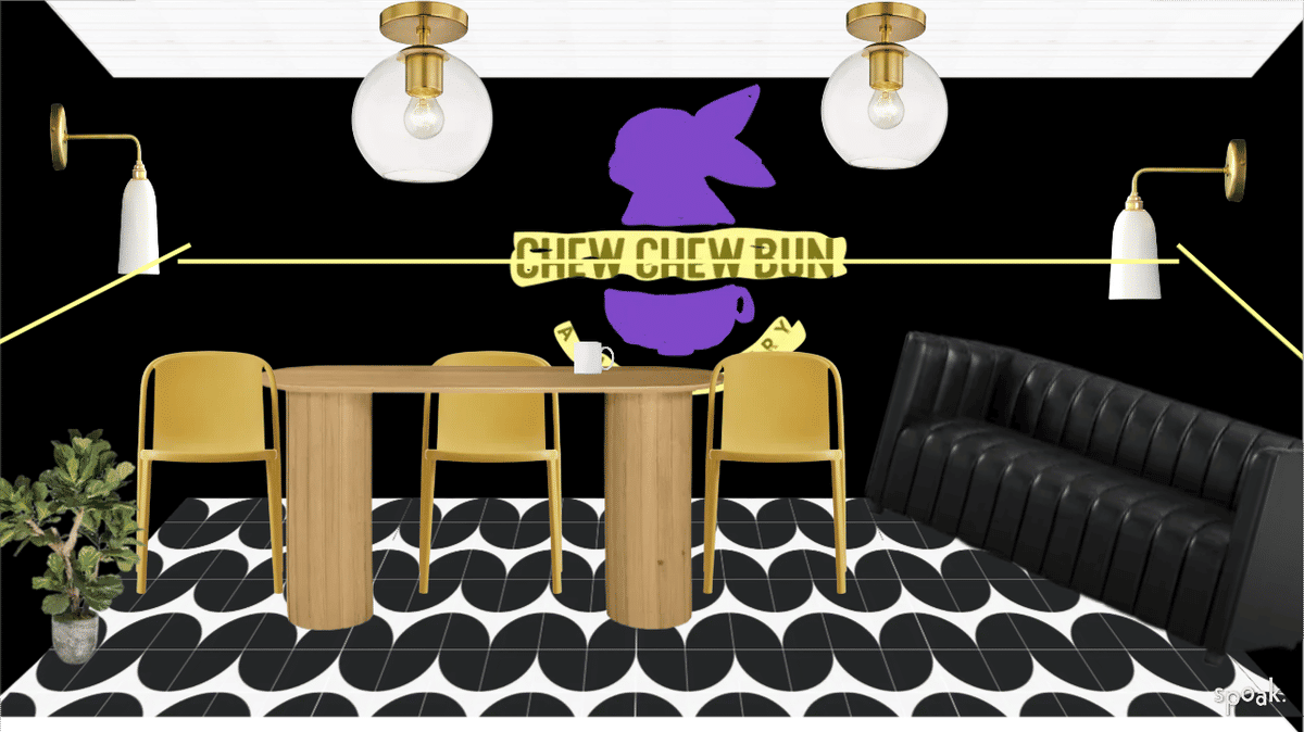 Purple Dining Room Ideas designed by Sophia Shea