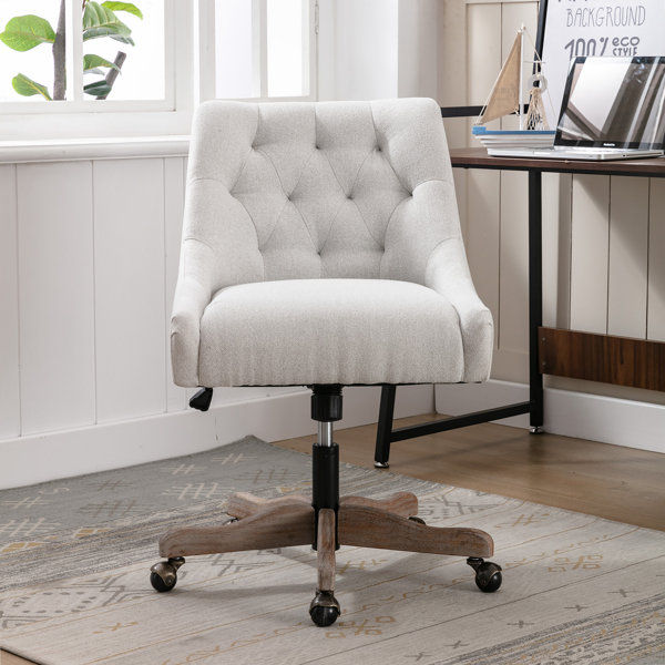 Brynli Linen Task Chair added by sallie tyler