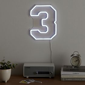 Create Your Own - Single Letter Varsity Neon LED Wall Light added by Anna Valdez