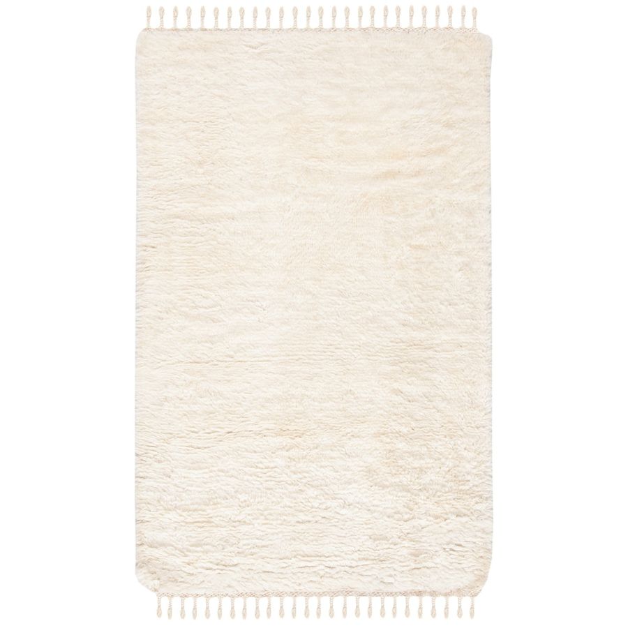 SAFAVIEH Hand-knotted Casablanca Shag Elinore Tribal Wool Rug added by SHANNON HALL