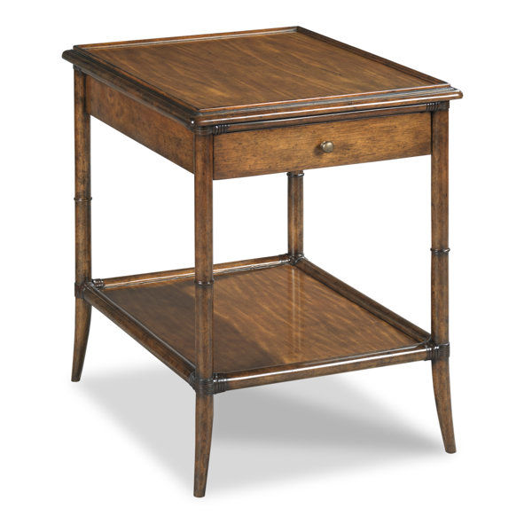 Linwood Tray Top End Table with Storage added by Annie Ehrmann