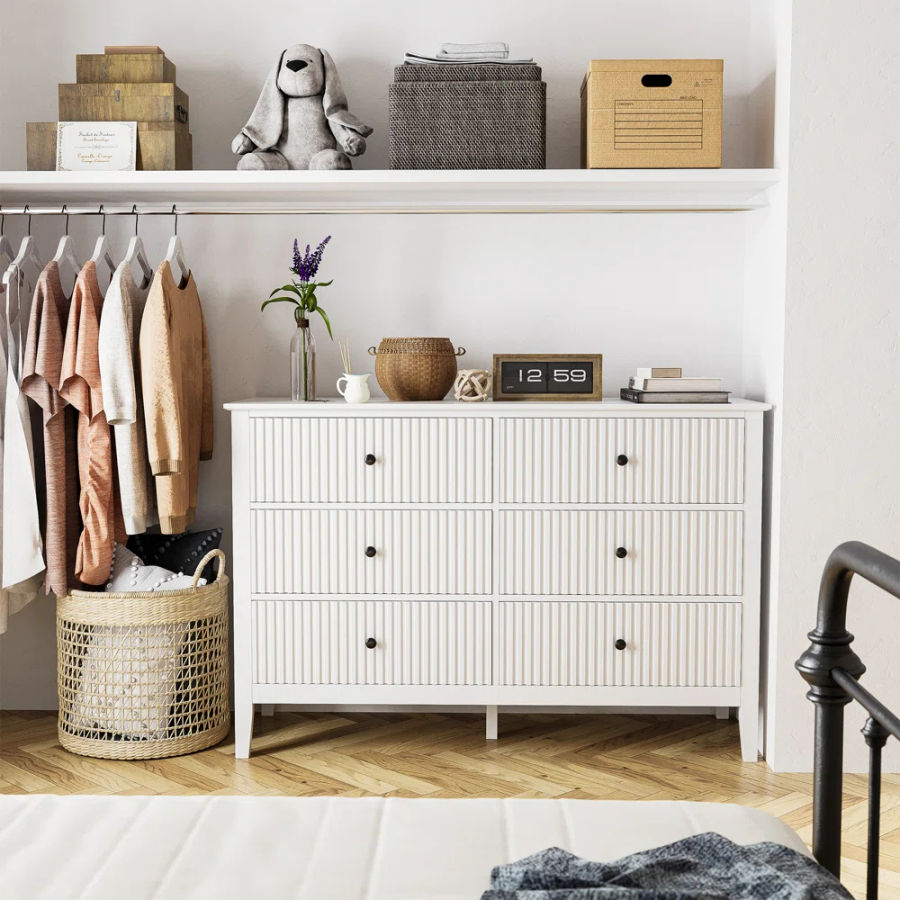 Arathorn 6 Drawer 47" W Wood Double Dresser added by Olga Dragieva