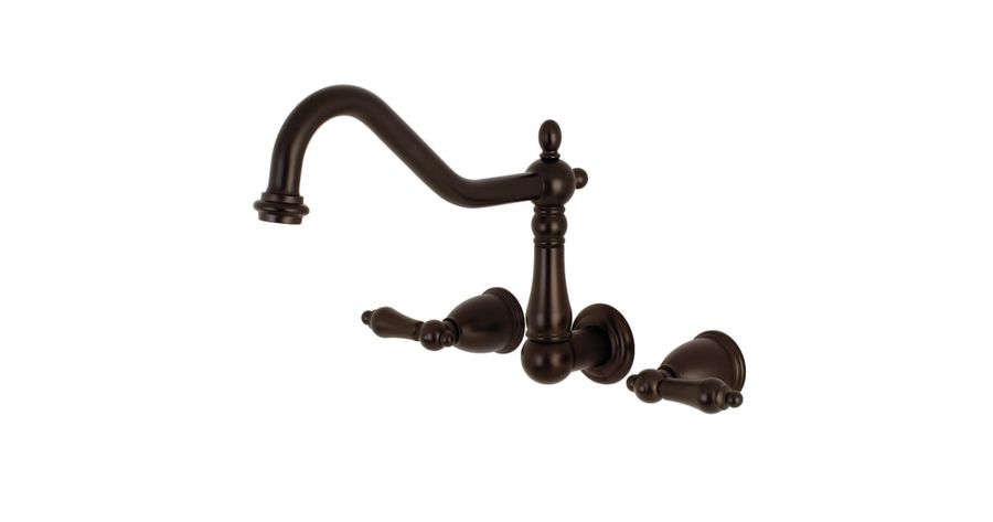 Kingston Brass KS1025AL Heritage Wall Mounted Tub Filler | Build.com added by Betsy Ballard