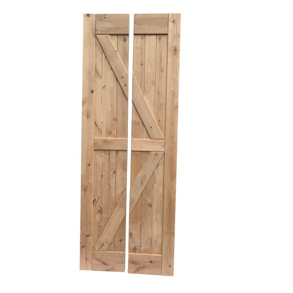 Paneled Wood Unfinished Barn Door added by Britt Elexandria